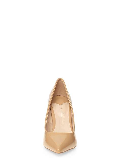 Wide Fit Nude 'Wiggle' Court Shoes